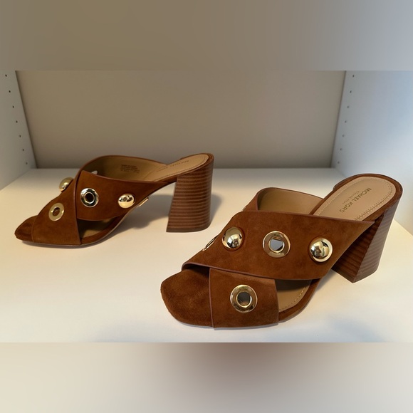 Michael Kors Collection Brianna Suede Mule - Picture 1 of 9